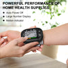 LPOW Wrist Blood Pressure Monitor for Home Use, 2 x 99 memory storage Large LCD Display, 1 Carrying Case